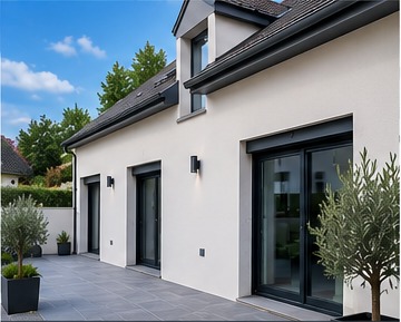 Ravalement en peinture extérieur dans les Yvelines (78)
