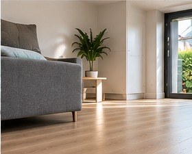 Pose de parquet — Détail — cadrage 1