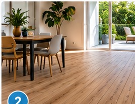 Pose de parquet flottant et sol PVC